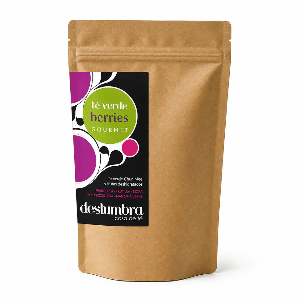 Té Verde Berries Frambuesa Frutillas Rosa Mosqueta Mora 1
