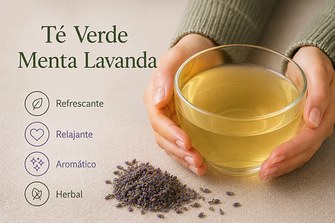 Té Verde Menta Lavanda 
