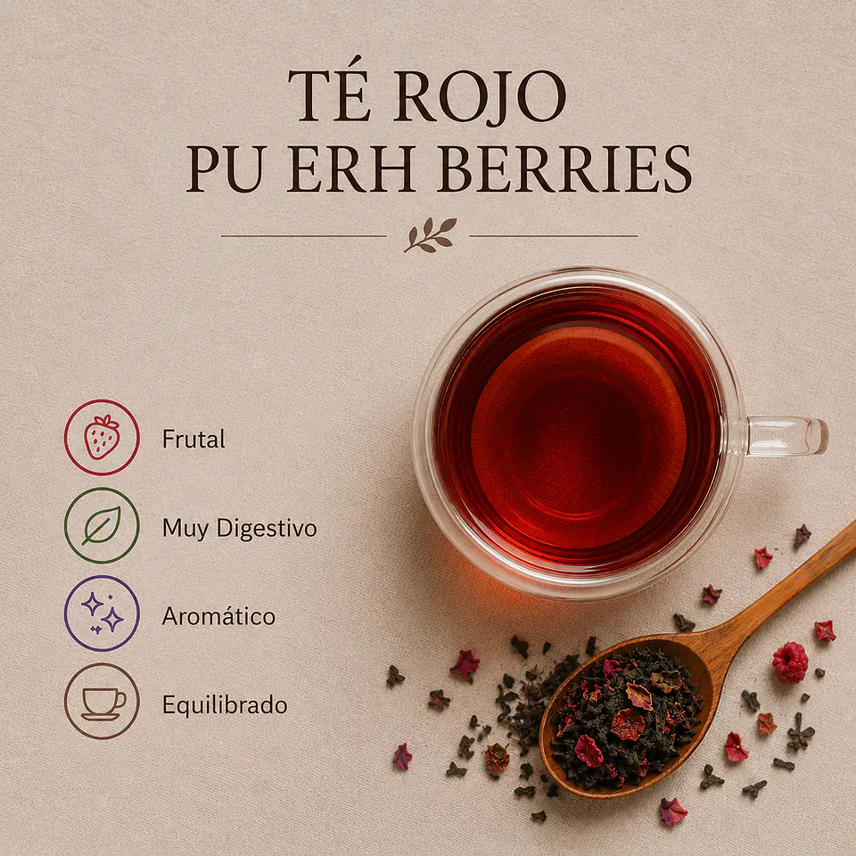 Té Rojo Pu Erh Berries 3