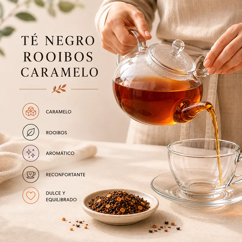 Té Negro Rooibos Caramelo 3