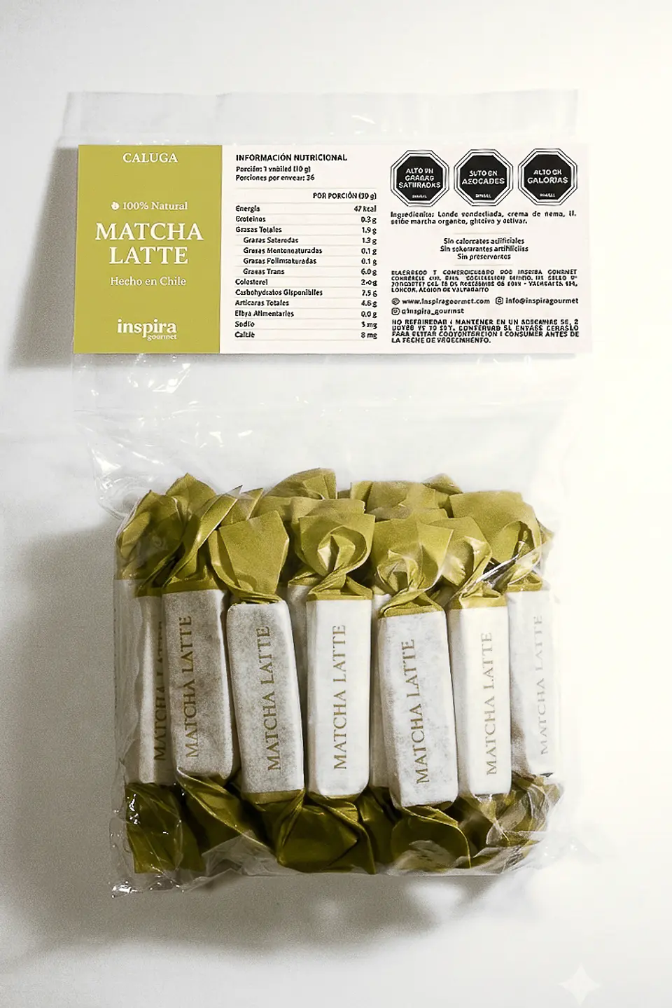 Caluga Matcha Latte 30 Unidades 5