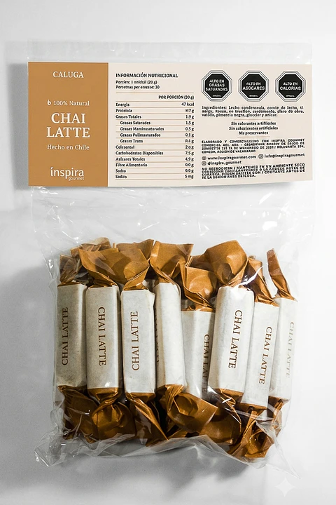 Caluga Chai Latte 30 Unidades