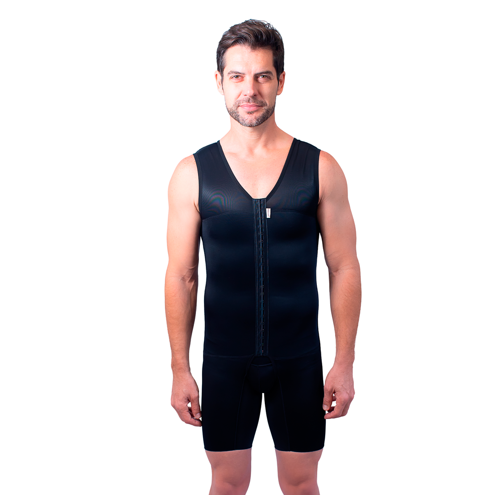 Prenda de compresión masculina 2069B - Negro