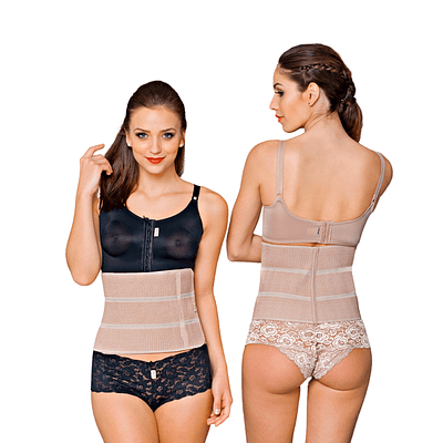 Faja elástica femenina 4013F - Arcilla