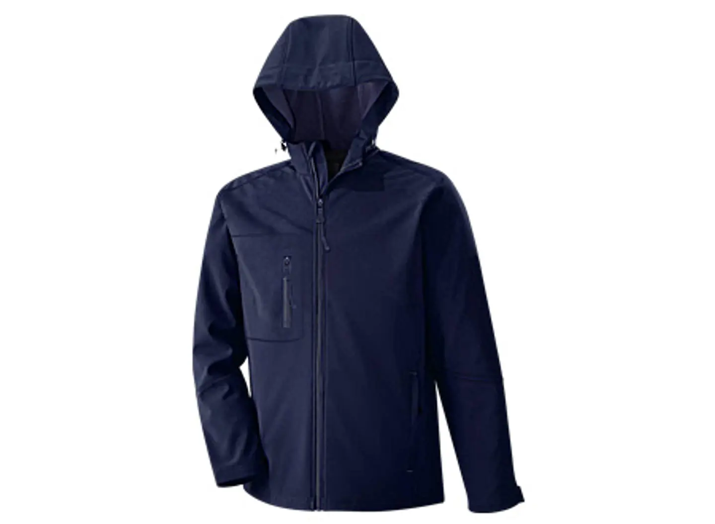 Chaqueta c/Gorro Softshell Hombre Manga 2