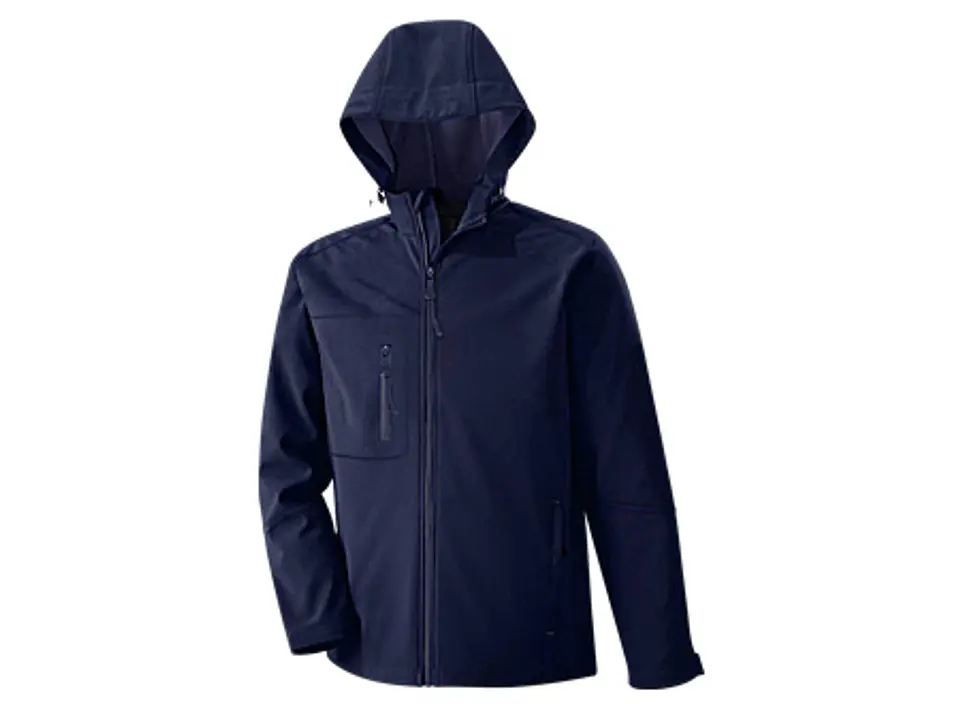 Chaqueta c/Gorro Softshell Hombre Manga 2