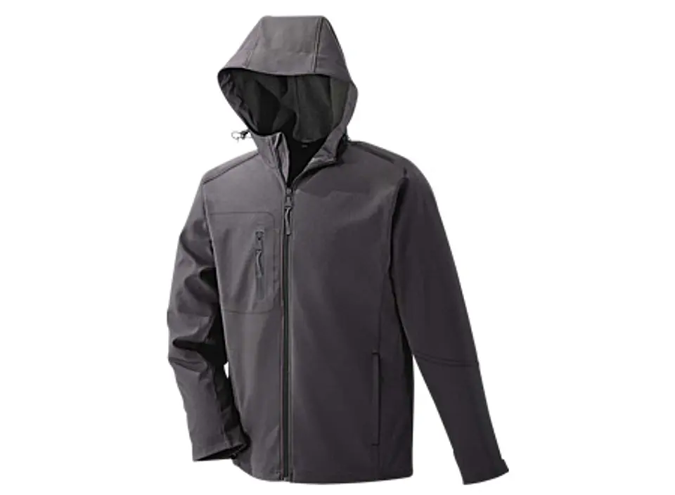 Chaqueta c/Gorro Softshell Hombre Manga 3