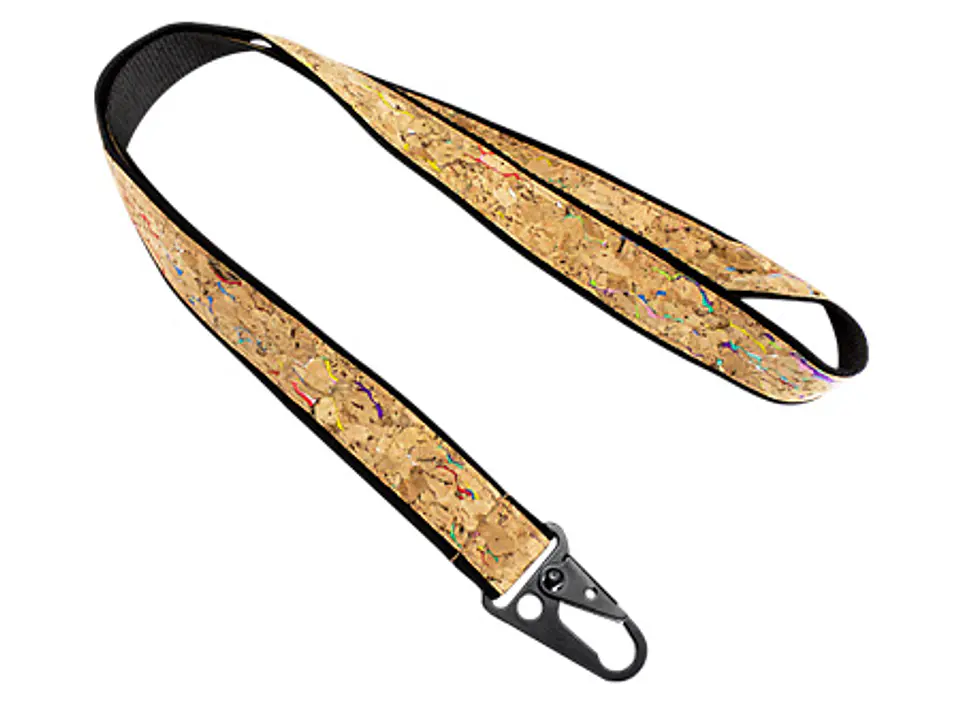 Lanyard de Corcho y Poliéster 1