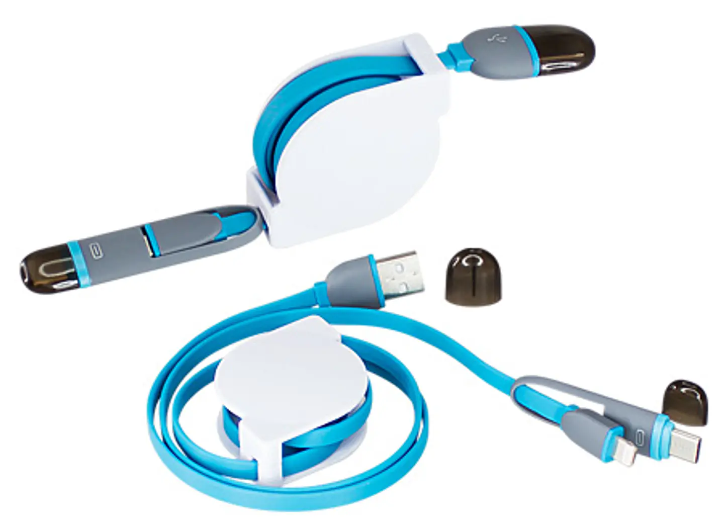 Connect Multicargador Retráctil 2