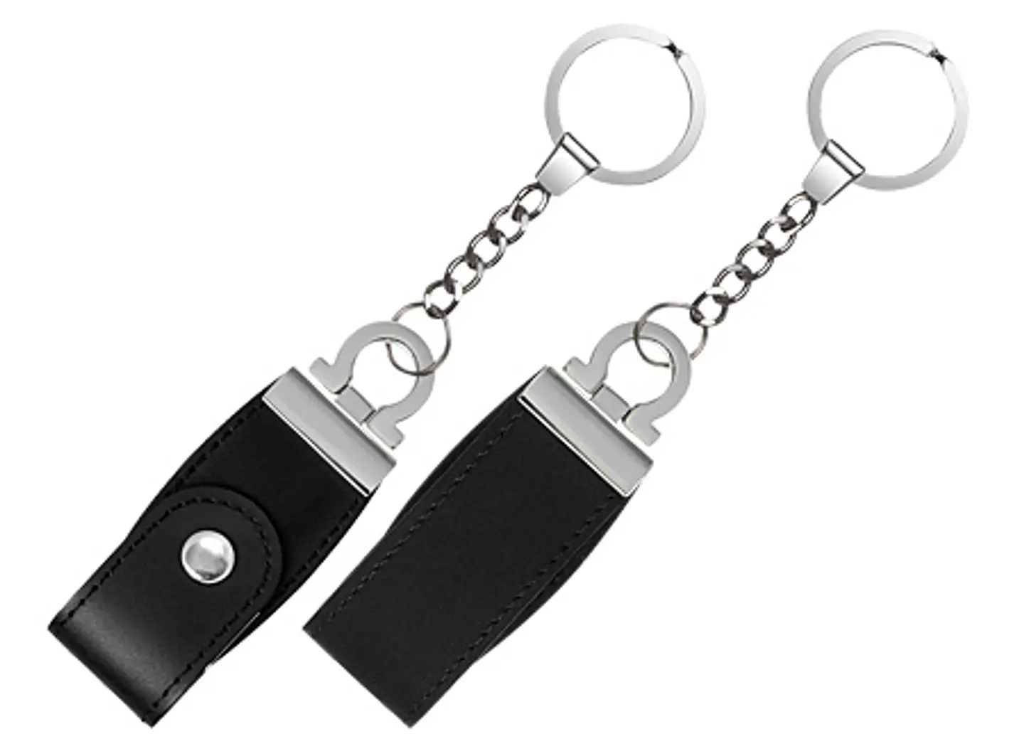 Llavero-Pendrive 4GB Simil Cuero CON LOGO 2