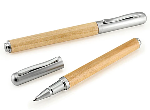 Roller Pen Bamboo y Metal 50 unidades Grabado o impreso