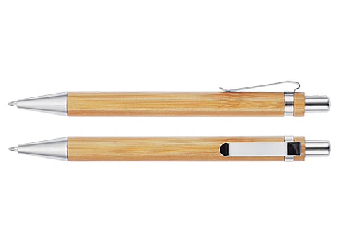 Bolígrafo de Bamboo 100 unidades Grabado o Impreso