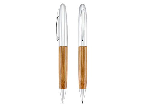 Deluxe Bolígrafo Bamboo/Metal 100 unidades Grabado o impreso