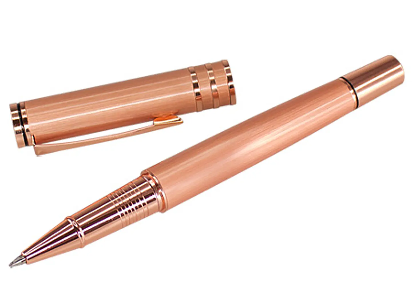 Roller Pen Metálico Encobrizado 50 unidades Grabado en laser 1