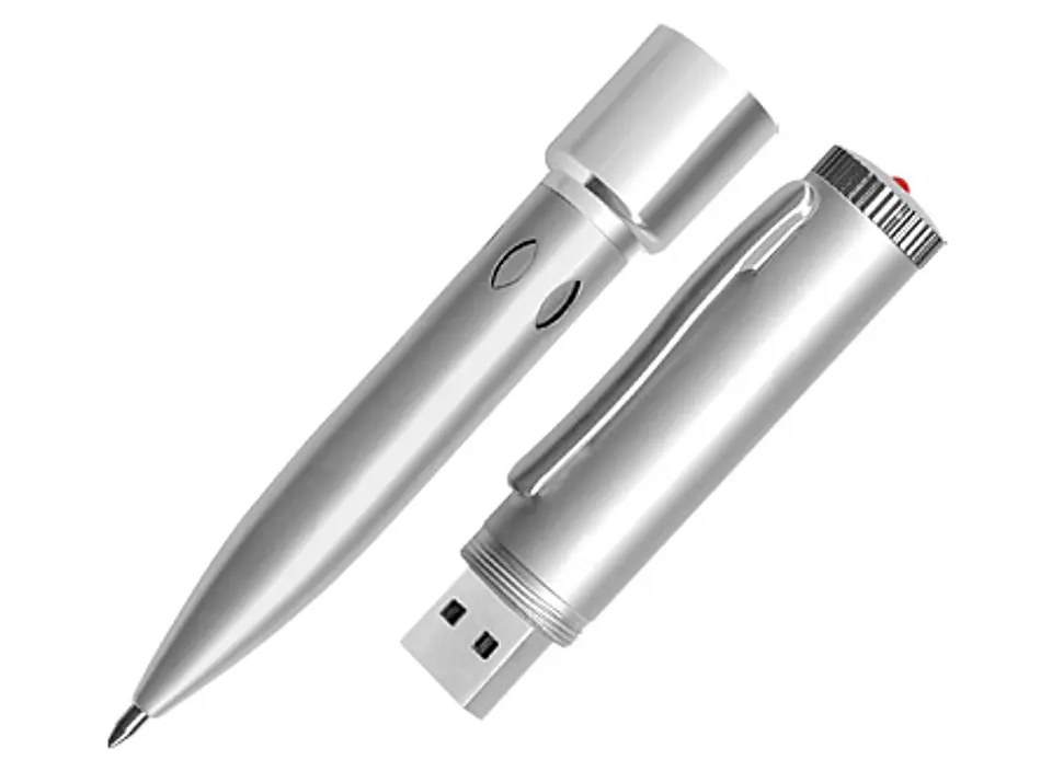 Bolígrafo con Pendrive 4GB 50 unidades con logo Grabado o impreso 1