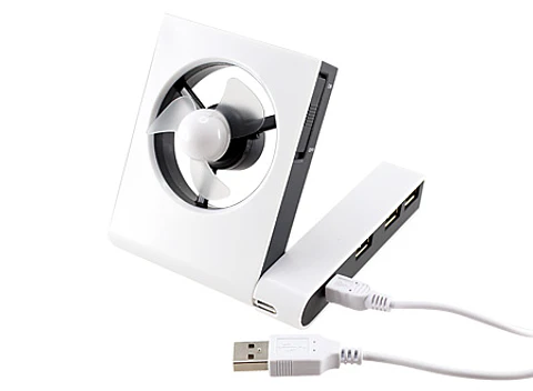 Ventilador con HUB USB