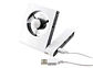 Ventilador con HUB USB - Miniatura 2