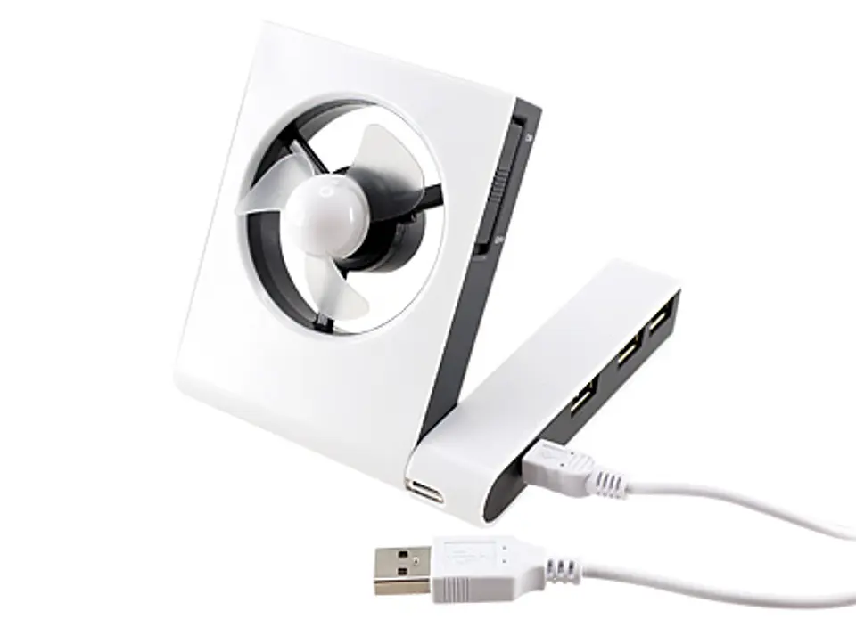 Ventilador con HUB USB 2