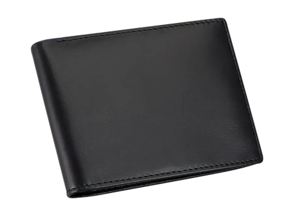 Deluxe Billetera de Cuero con logo 1