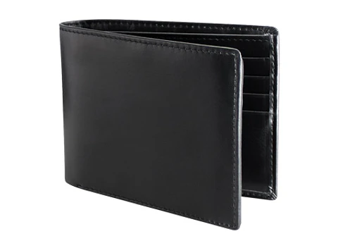 Deluxe Billetera de Cuero con logo