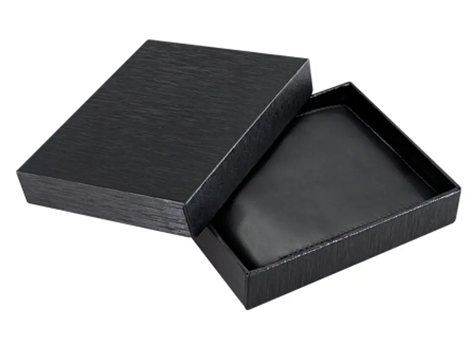 Deluxe Billetera de Cuero con logo 3