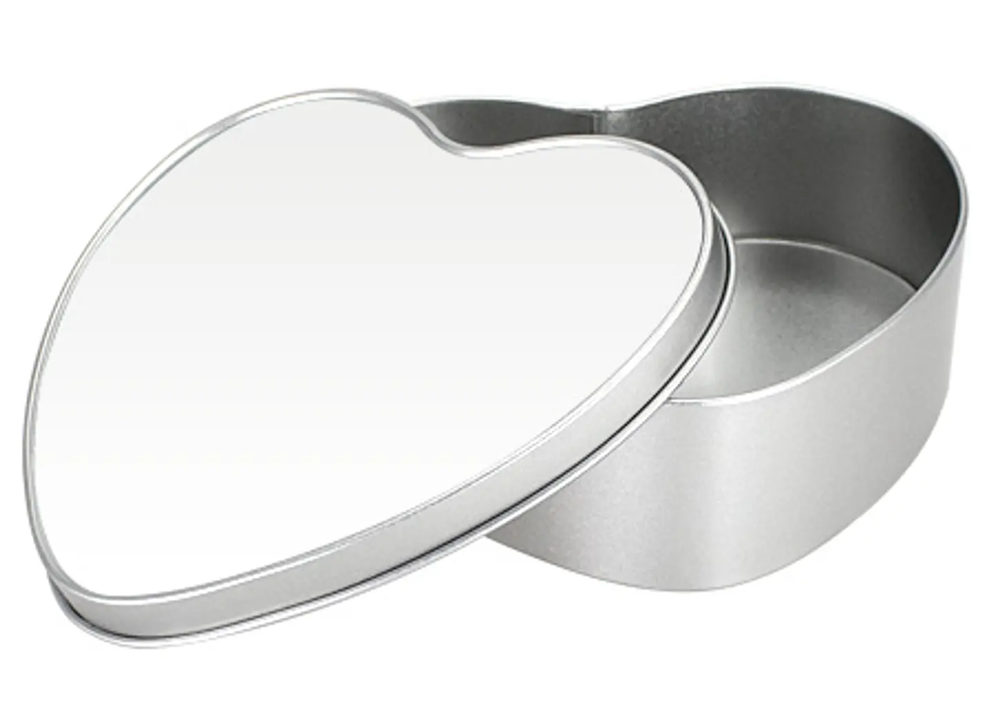 Caja Metálica Corazón Sublimación 2