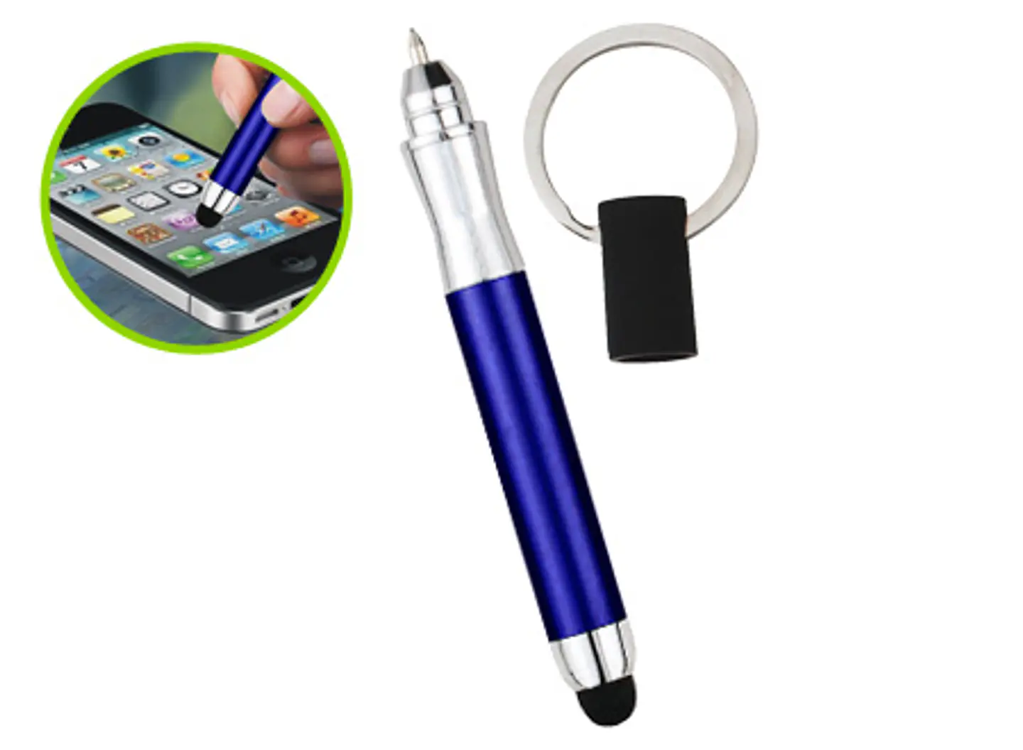 Bolígrafo Touch-Screen Keyring 100 unidades CON LOGO FULL COLOR 1