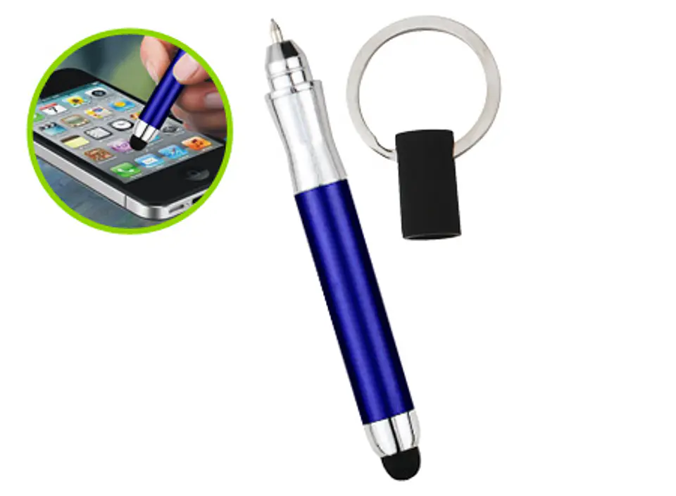 Bolígrafo Touch-Screen Keyring 100 unidades CON LOGO FULL COLOR 1