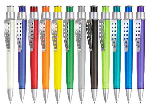 Bolígrafo Plástico Evolution 100 unidades con logo full color