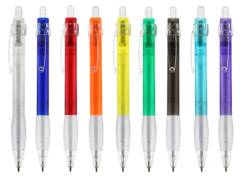 Bolígrafo Plástico Rainbow 100 unidades con logo full color