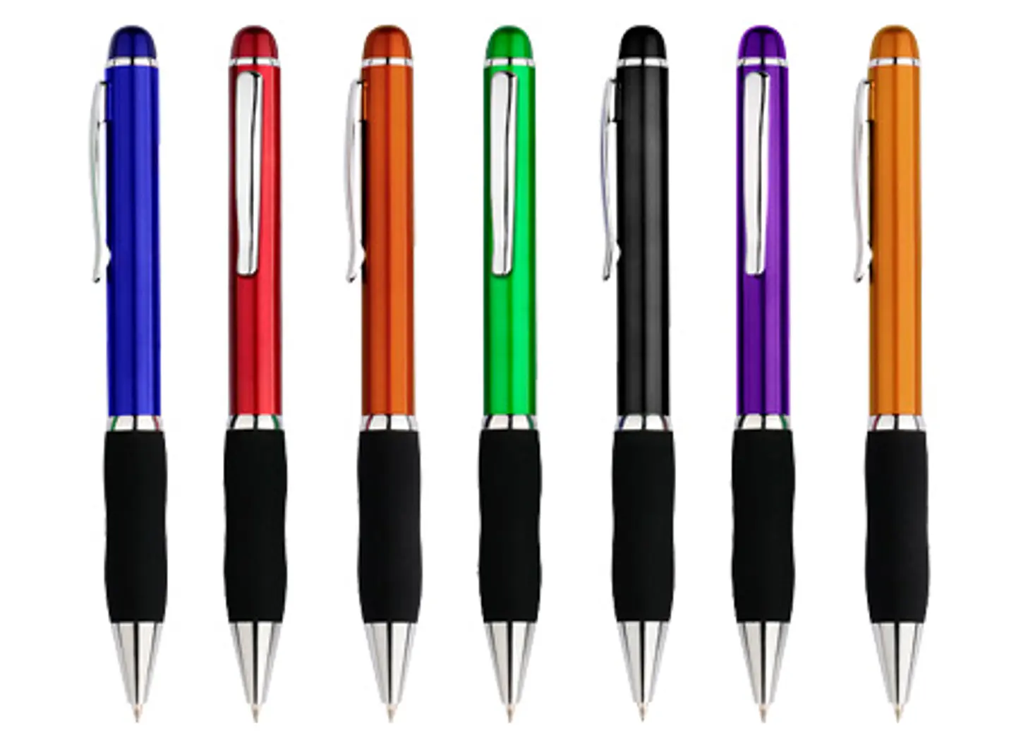 Bolígrafo Plástiuco Qasar Color 100 unidades con logo 1