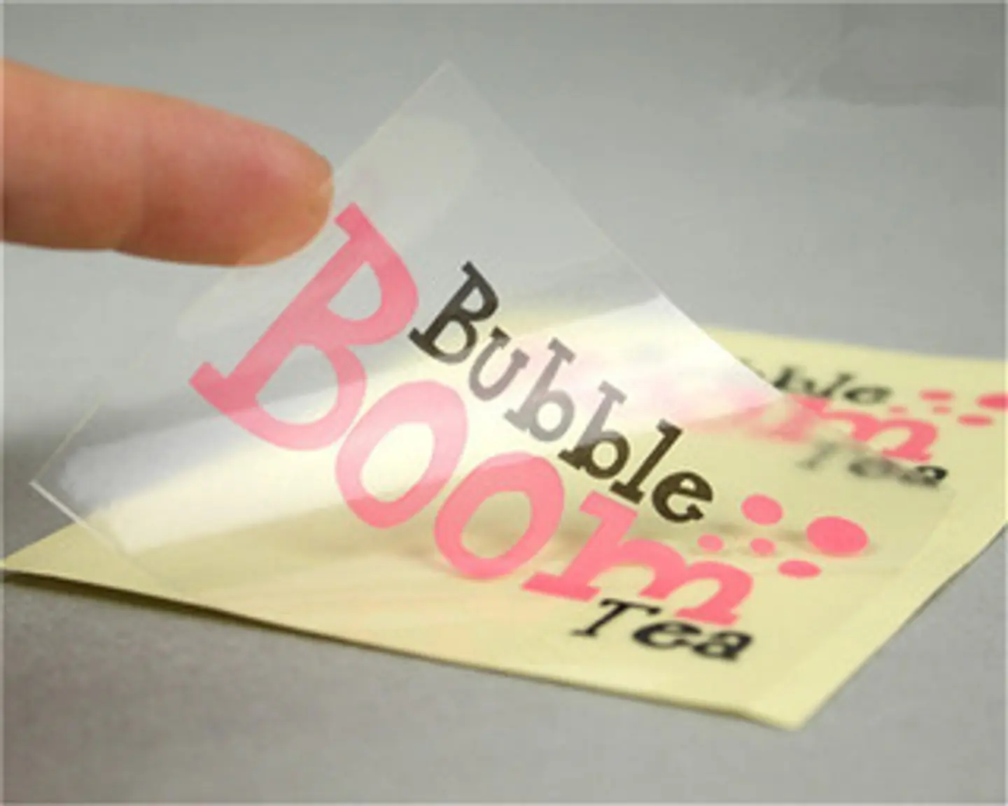 Sticker transparente troquelado  3