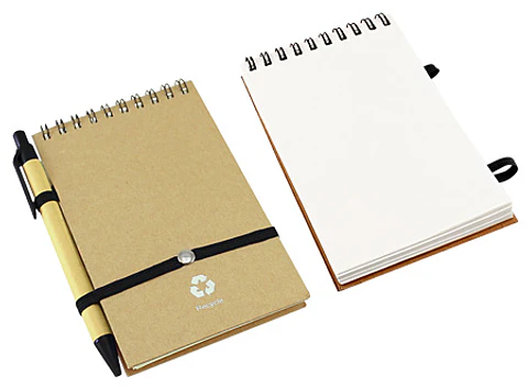Libreta Ecológica con logo full color (Tapa)