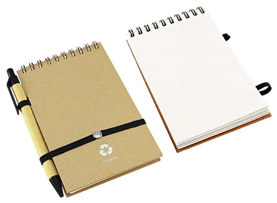 Libreta Ecológica con logo full color (Tapa) 1