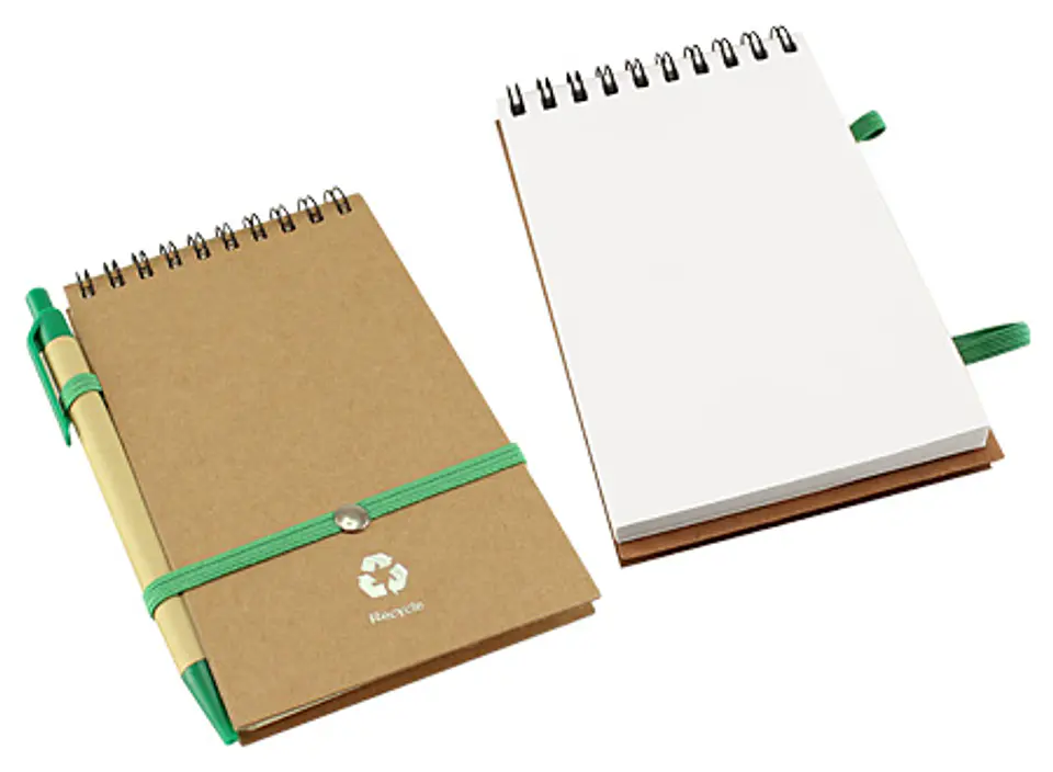 Libreta Ecológica con logo full color (Tapa) 3