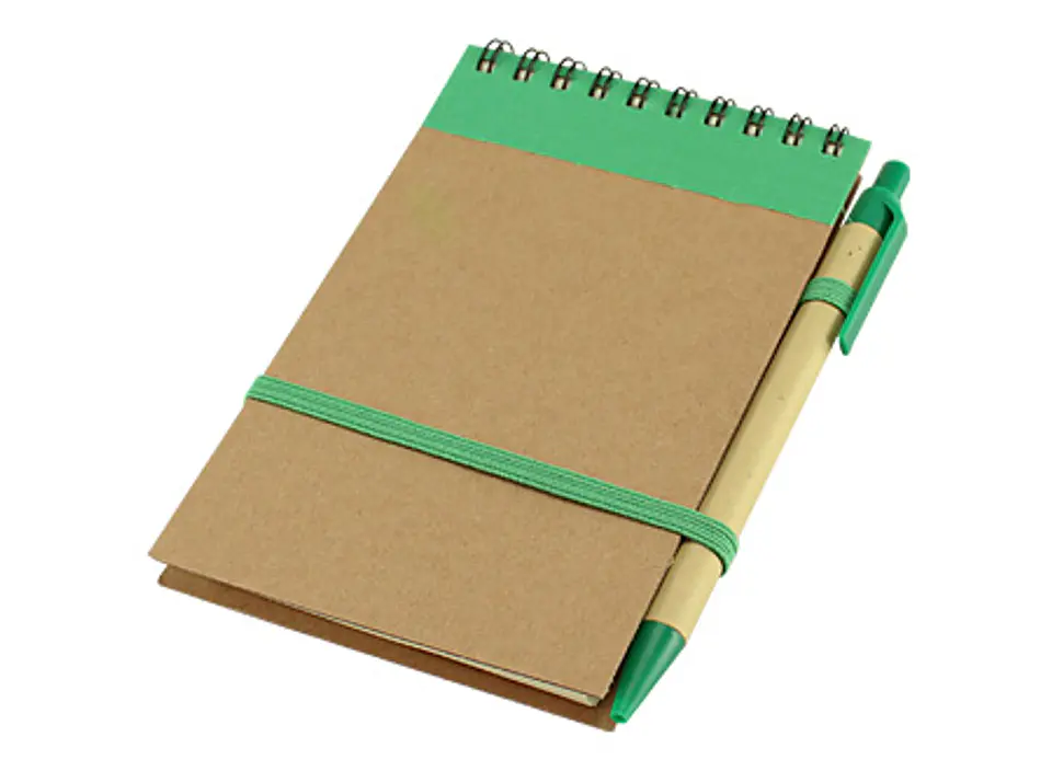 Libreta Ecológica con logo full color (Tapa) 4