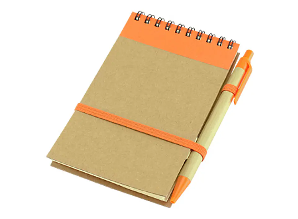 Libreta Ecológica con logo full color (Tapa) 6