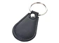 Llavero Semi Cuero Negro con logo full color - Miniatura 1