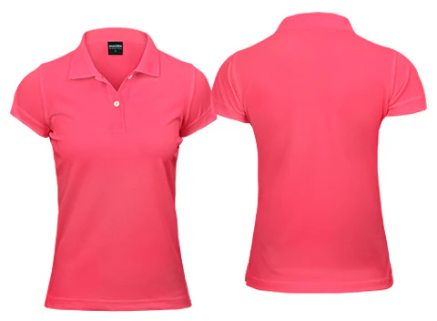 Polera Poliéster con Cuello