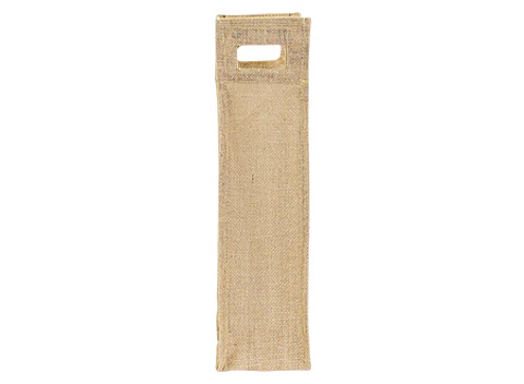 Bolsa de Yute Porta-Botella 10 x 40 x 10 cm aprox.