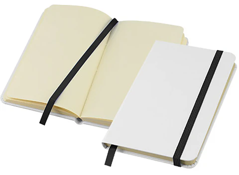 Libreta Whiteskine con logo full color 