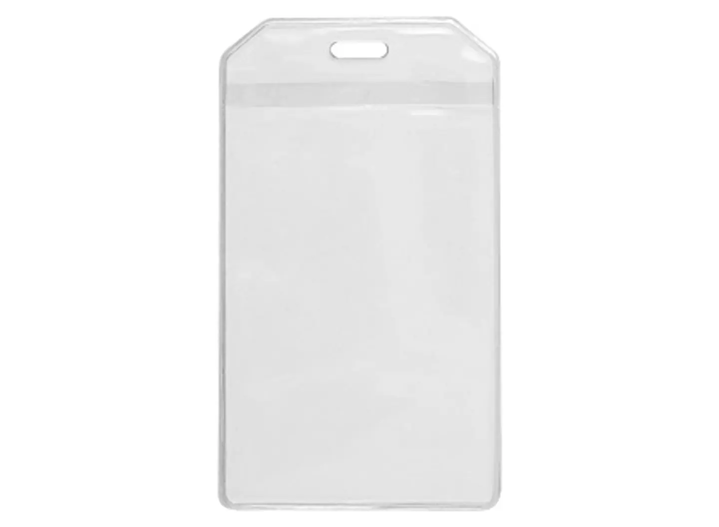 Porta-Credencial PVC Clear 1