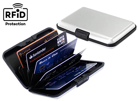 Porta-Tarjetas Anti-Clonación RFID 