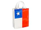 Bolsa TNT Bandera Chilena 25 x 30 x 8 cm. - Miniatura 1
