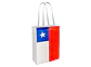 Bolsa TNT Bandera Chilena 30 x 40 x 12 cm. - Miniatura 1