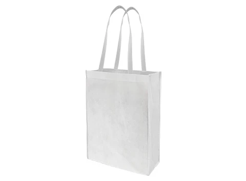 Bolsa TNT Bandera Chilena 30 x 40 x 12 cm.