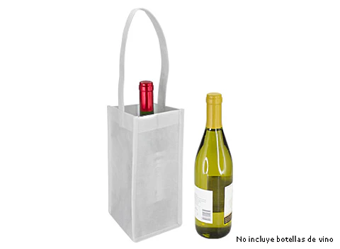 Porta-Botella de Vino incluye logo full color Y45