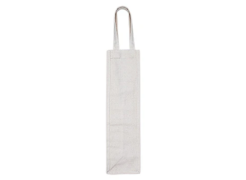 Bolsa Botella Vino 100% Algodón Canvas 10 x 35 x 10 E91