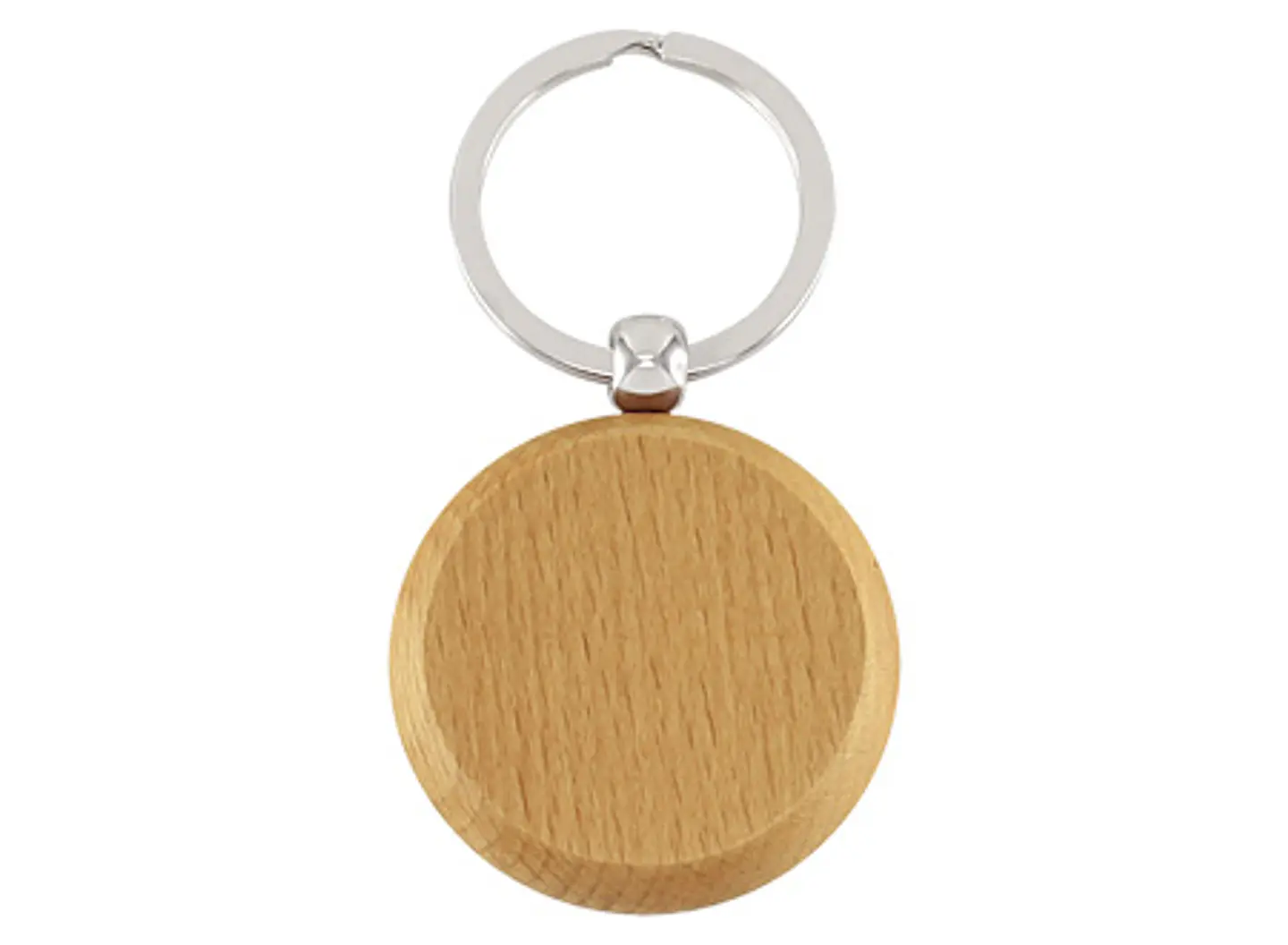 Llavero Redondo de Madera 1