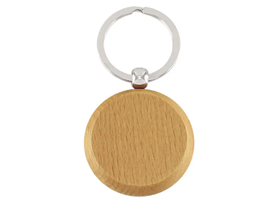 Llavero Redondo de Madera 1